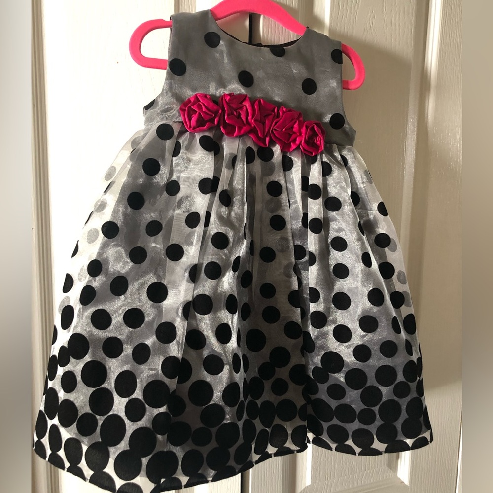 Little girl dressy dress, size 24 months